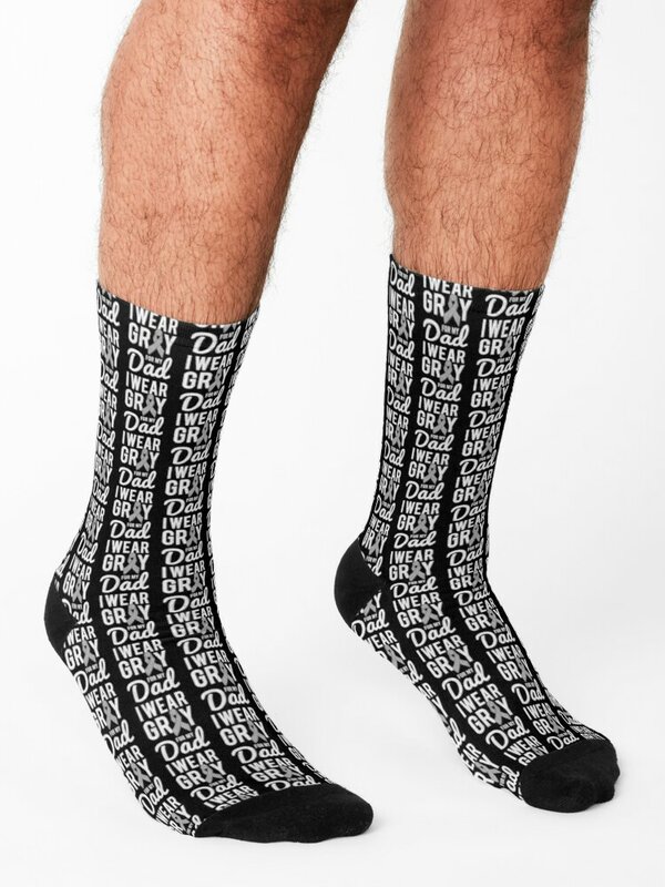 Ich trage grau für meinen Vater Socken Kompression Cartoon Geschenke neue in Socken Mädchen Männer