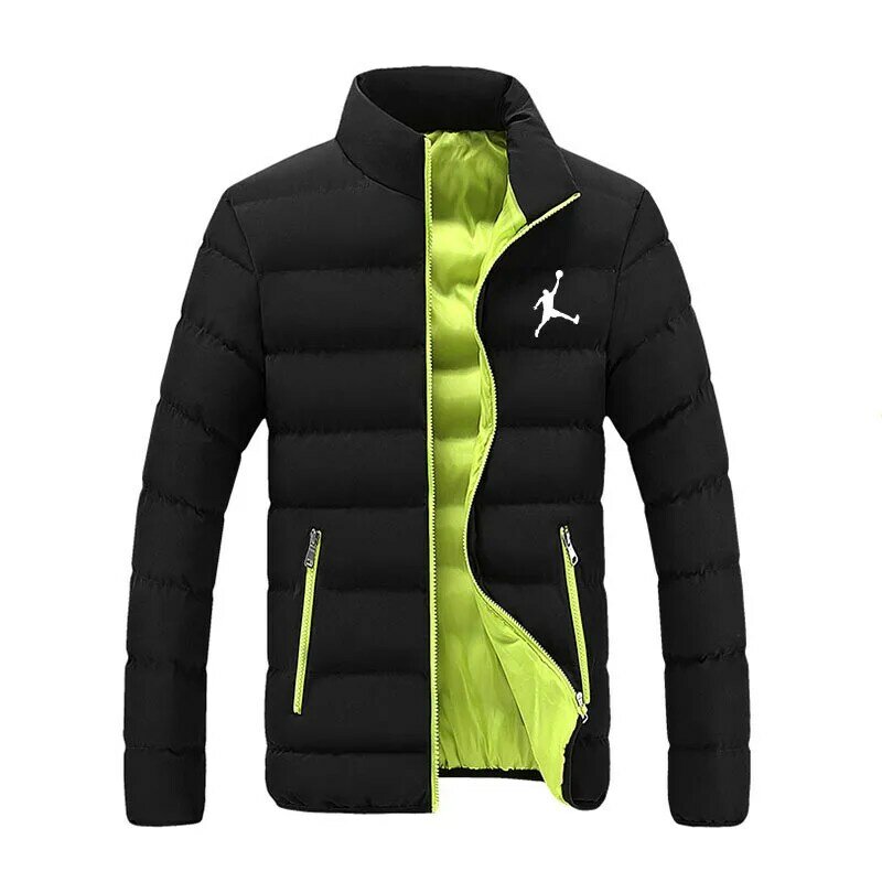 2023 Jackets Winter Men's Padded Jacket Middle-aged And Young Large Size Light And Thin Short Padded 23 Jacket Warm Coat