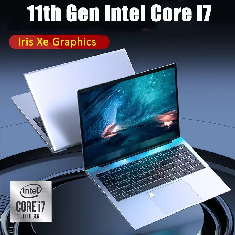 NVIDIA MX450 i7 1165G7 32G DDR4 2TB SSD Laptop 15.6 Inch Laptop Core Window11 Pro 1920*1080 Screen Portable Gaming Notebook