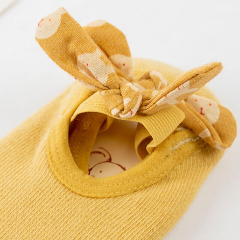 Calcetines cortos transpirables con lazo para niña, medias suaves para el hogar, Candycolor, verano y primavera, novedad