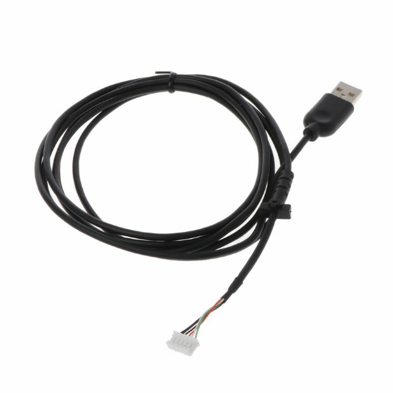 USB Mouse Cable Cord PVC Mice Line Replacement Wire for G102 Mice Replacement Part Repair Accessory