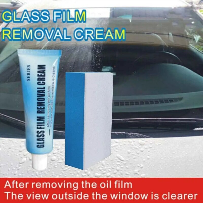 車のフロントガラスオイルフィルム、強い傷を取り除くクリームの汚れ、表面のクリーニングと削除、g7z8