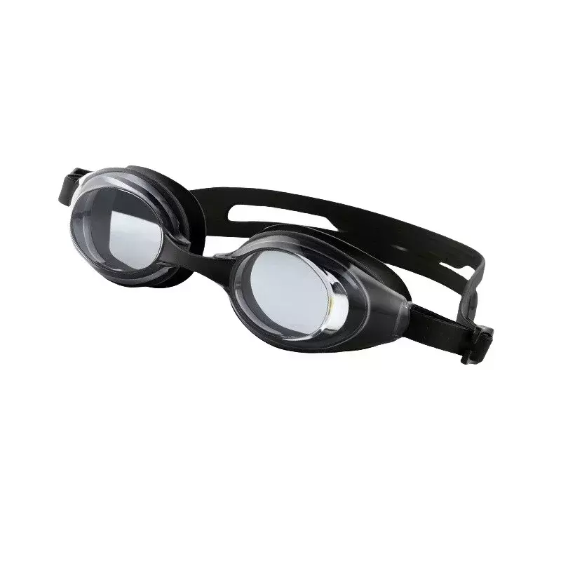Anti-fog silicone natação óculos para homens e mulheres, galvanizado, impermeável, proteção UV, mergulho, adulto