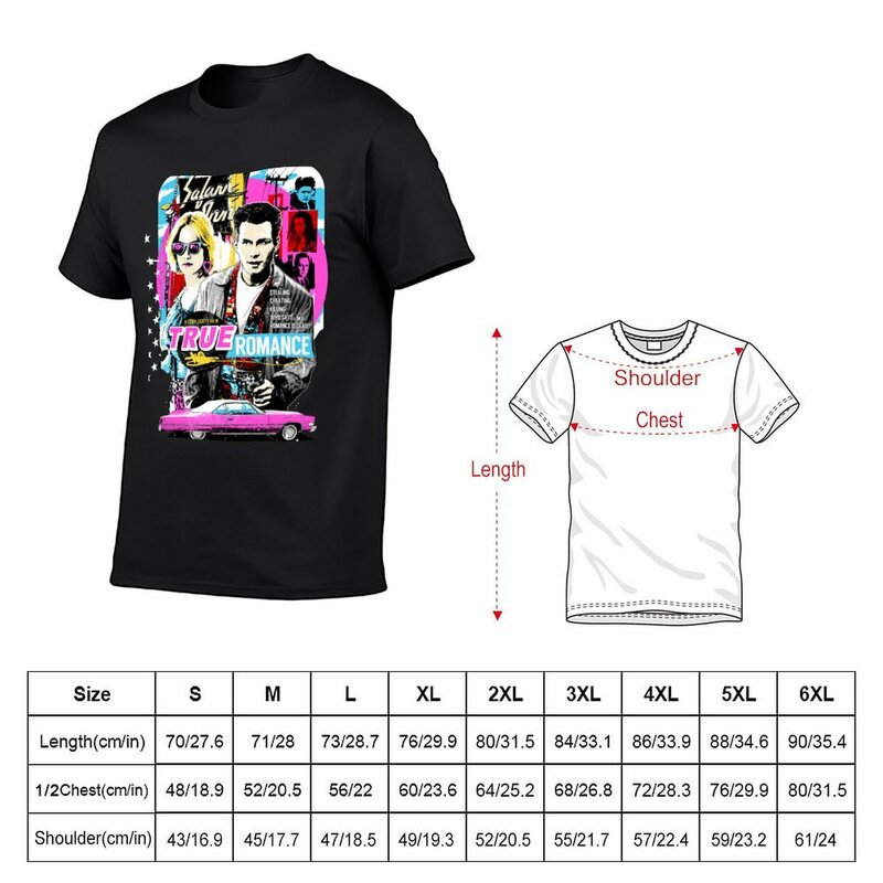 Neue 90er Jahre Romantik Fiction T-Shirt Sweat Shirts ästhetische Kleidung niedliche Kleidung Designer T-Shirt Männer