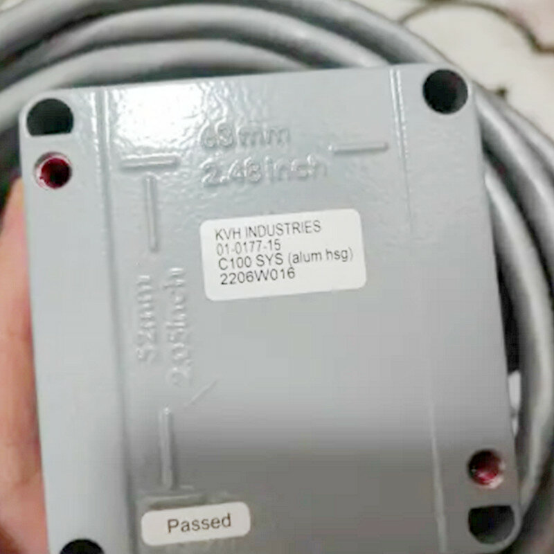 전자 나침반 자이로스코프 모듈 GNSS GPS 통합 내비게이션 레이저 거리 측정, KVH C100, 1 개