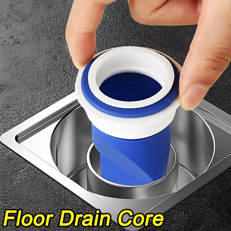 Floor Drain Anti Odor Smell Sinks Sewer Pipe Silicone Stopper Waste Hair Clogging Water Filter Bathroom Kitchen Toilet Strainers
