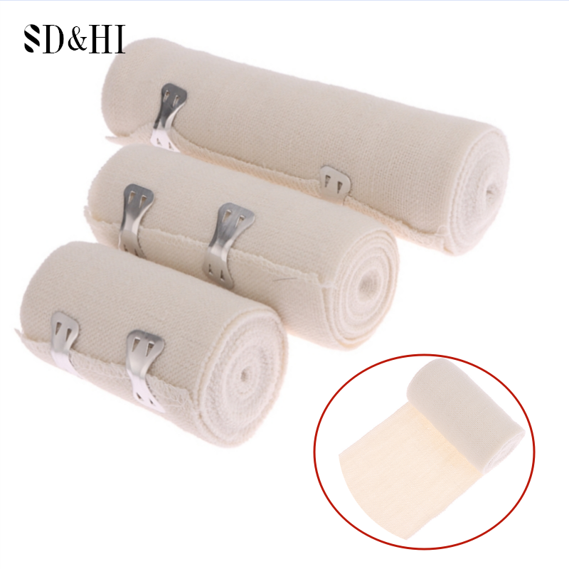 1Pcs High Elastic Bandage Sports Sprain Treatment Outdoor Wound Dressing Emergency Muscle Tape For First Aid Kits Protect