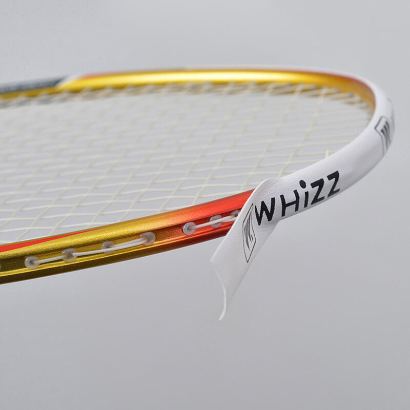 Badminton Racket Head Protection Adesivos, Fita de proteção auto-adesiva PU, Acessórios resistentes ao desgaste, 2 pcs