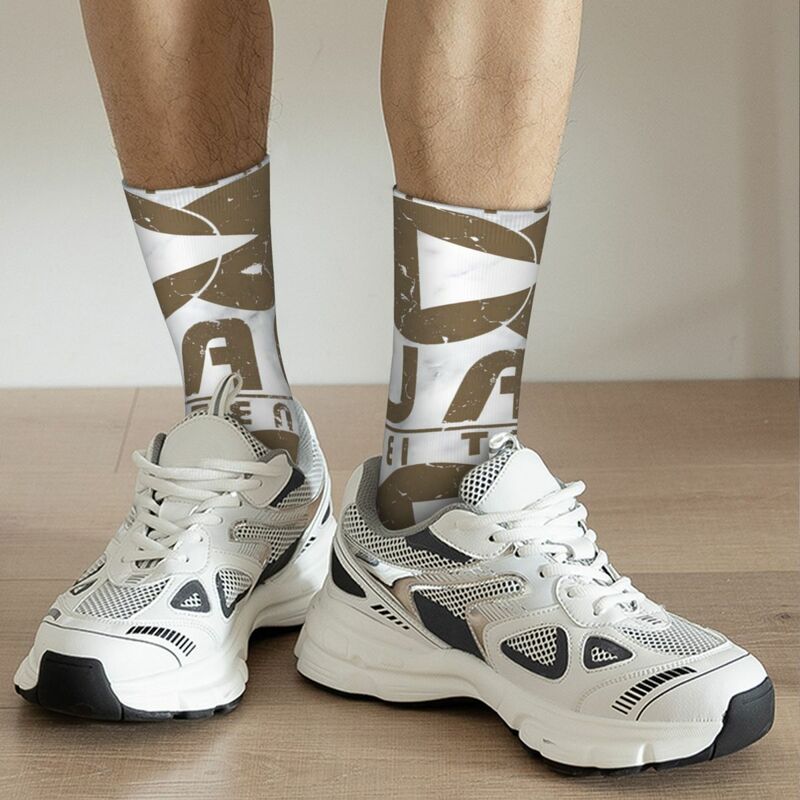 Retro Outstanding Men's compression Socks Unisex UAC Harajuku Pattern Printed Novelty Crew Sock