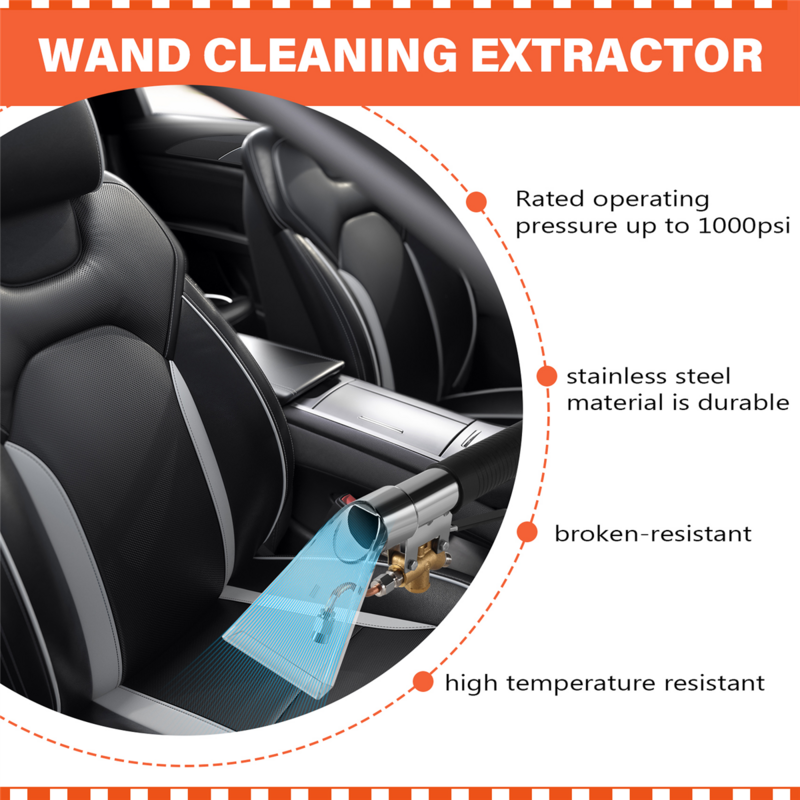 Carpet Extractor Upholstery Carpet Cleaning Extractor Machine Auto Furniture Cleaning Hand Tool