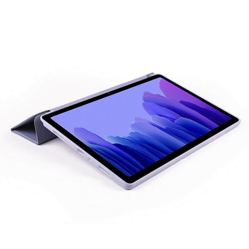 Casing untuk Oppo Pad Air 2022 10.36 Inci Cangkang Tablet Magnetik Belakang Silikon Lunak Dudukan Lipat Tiga untuk Oppo Pad Penutup Udara + Pena
