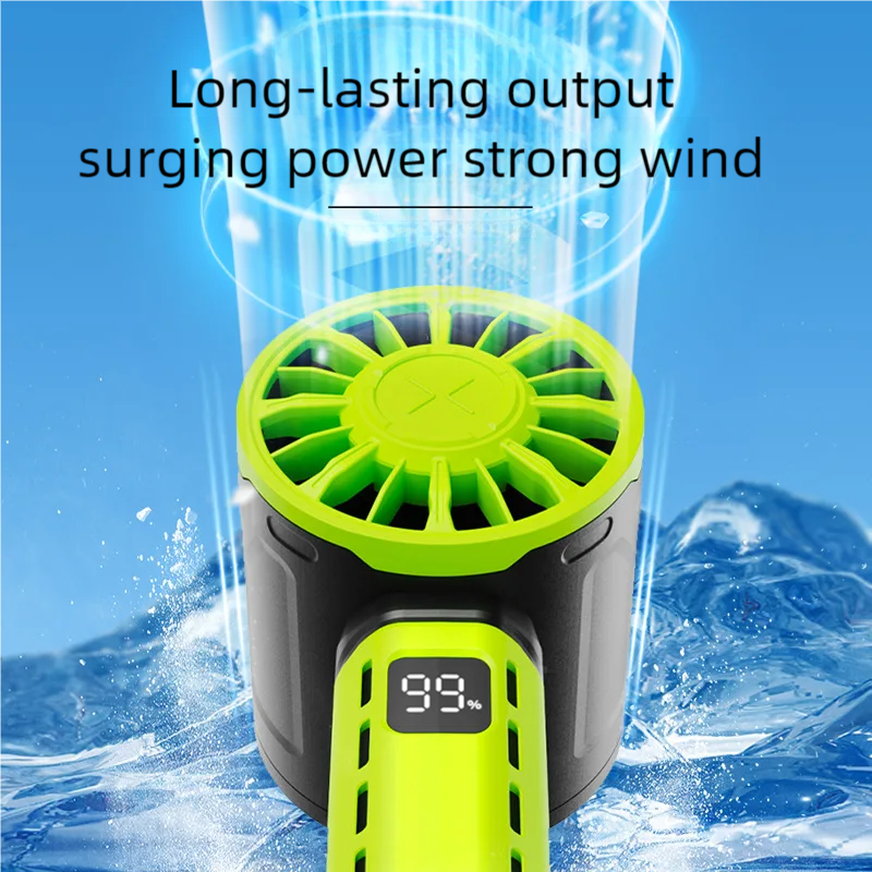 USB Hand Fan Creative Mecha Candy Color Mini Portable High Speed Handheld Fan for Outdoor Hiking Traveling Camping 100 Gear Wind
