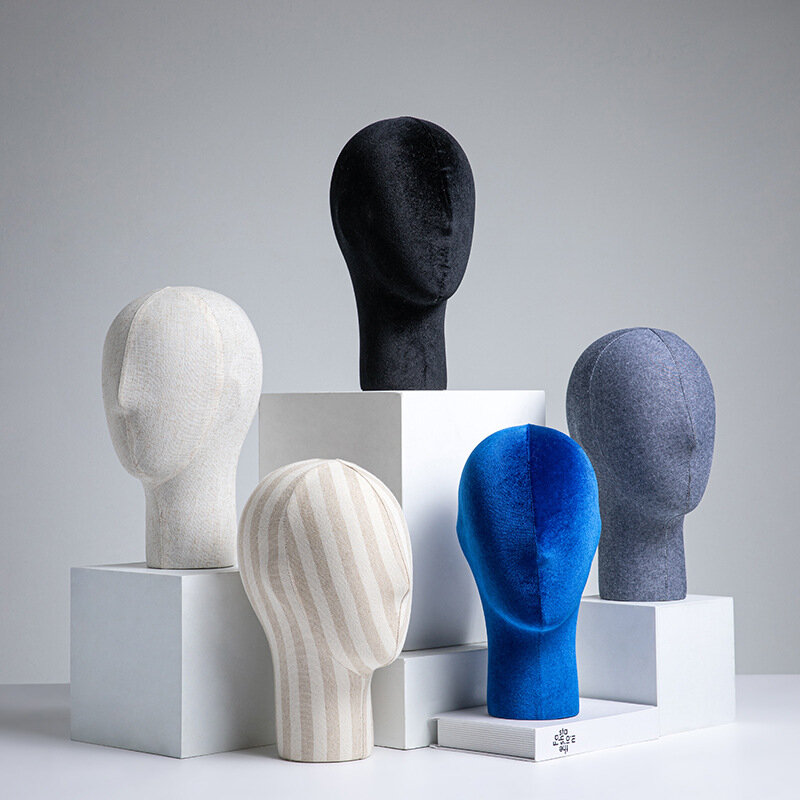Искусственные женские парики голова-манекен Мужская голова для париков, шляп и ювелирных магазинов дисплей и Профессиональная фотография