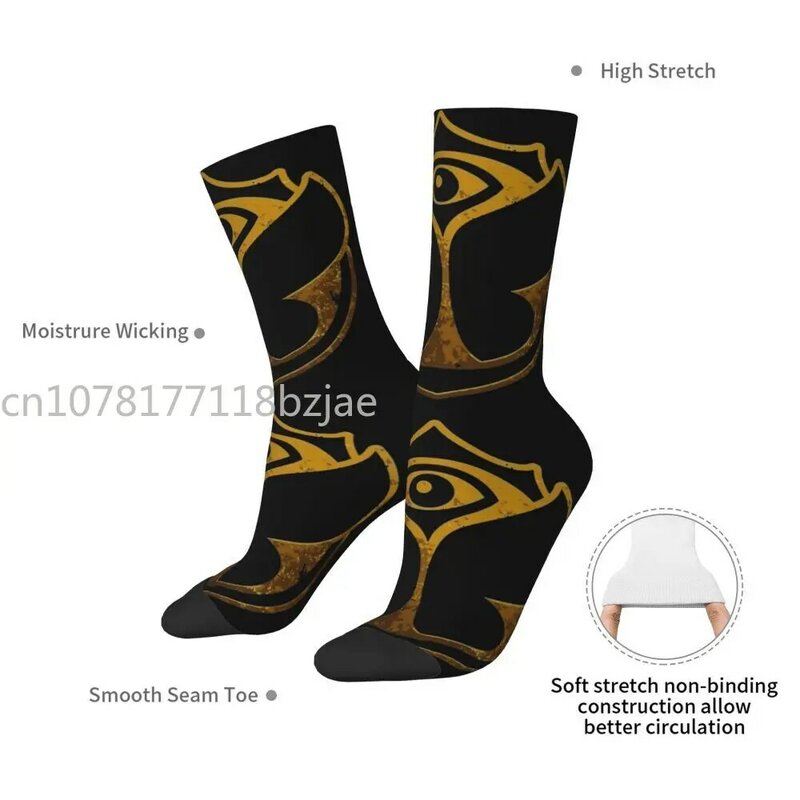 Harajuku Best Seller Tomorrowland Design Basketball Crew Socks Merchandise All Seasons Unique Logo Middle Tube Socks Breathable