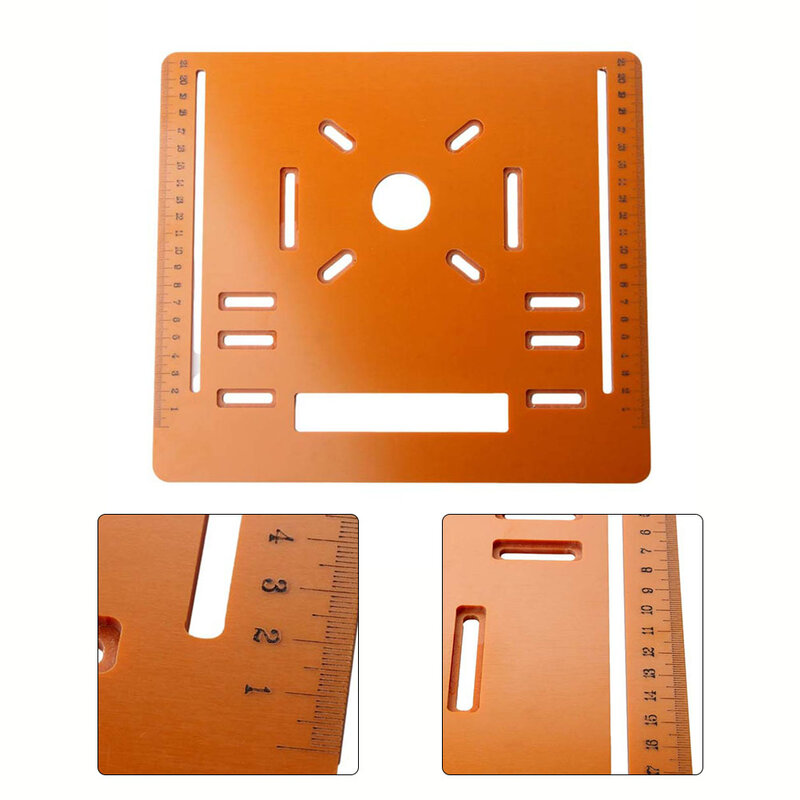 Woodworking Tool Hand Tool  Rotating Board for Guide Rail Bottom Plate Cutting Machine  Durable Material  Easy to Use