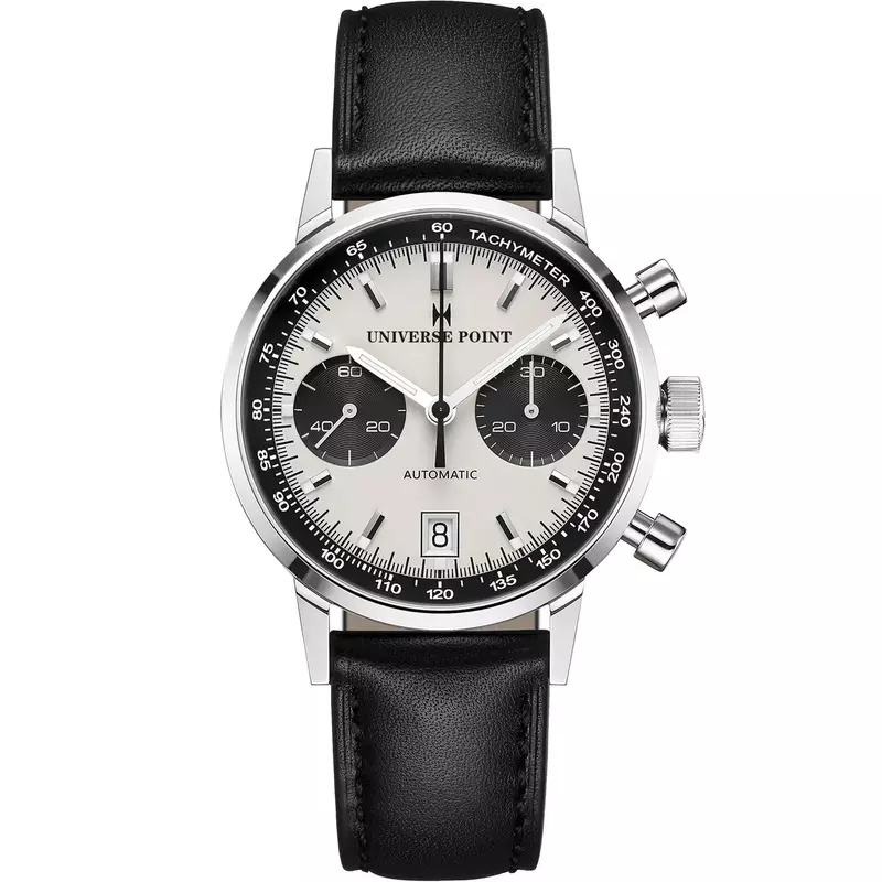 Jam tangan pria, jam tangan Stainless Steel tanggal otomatis multifungsi lelaki, Slim Fit klasik