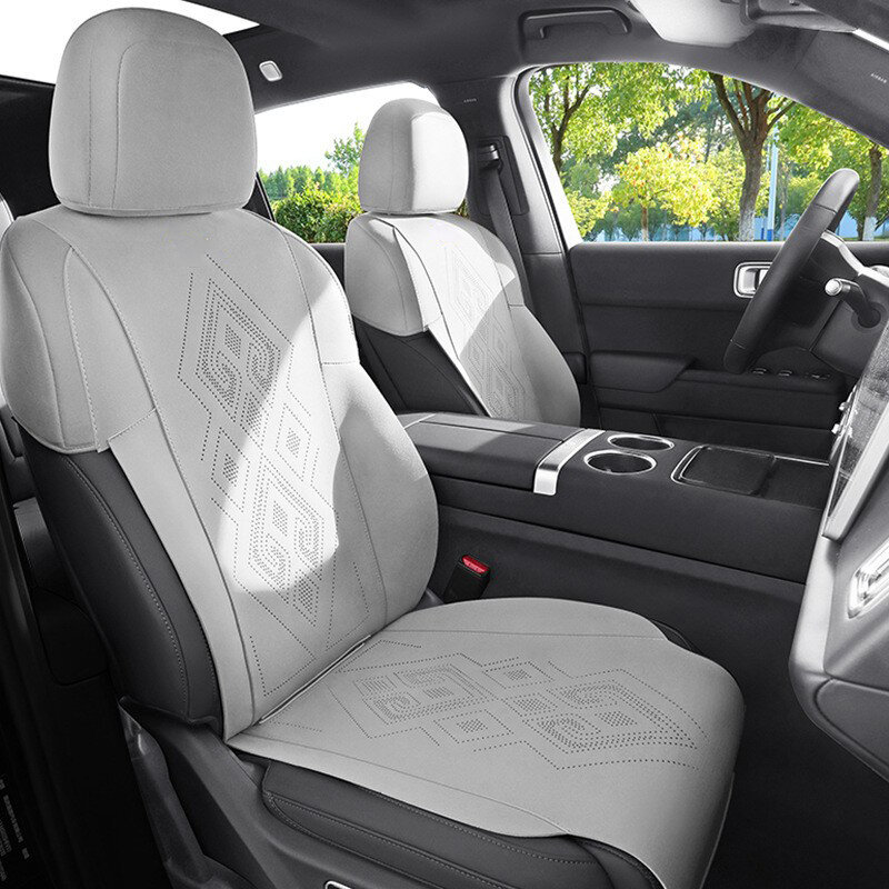 Capas de assento de carro personalizadas para liderar, couro de camurça, capa protetora, Ideal Li LiXiang L7 L8 L9 2022 2023 2024