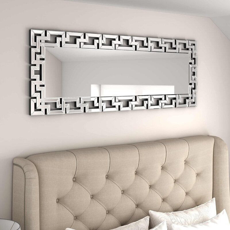 Dekorativer Ganzkörper spiegel-vertikal hängender oder gekippter rechteckiger Bodens piegel 65 ''x 22'' Schlafzimmer Wand kosmetik spiegel