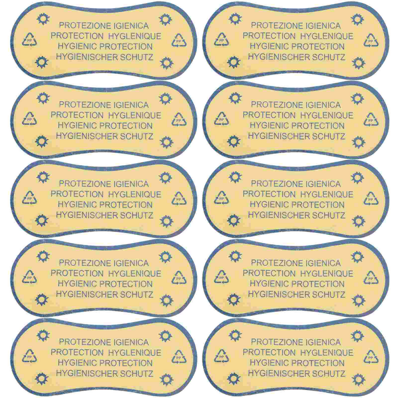 Transparent Hygiene Label Clear Tape Swimwear Lingerie Underwear Adhesive Bikini Try On Sticker Labels Diy Crafts