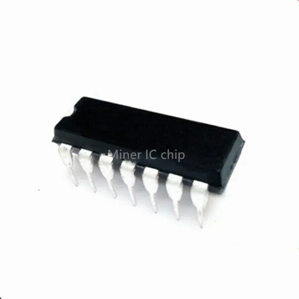 Circuito integrado IC Chip, ADC0834BIN, MERGULHO-14, 5 PCes