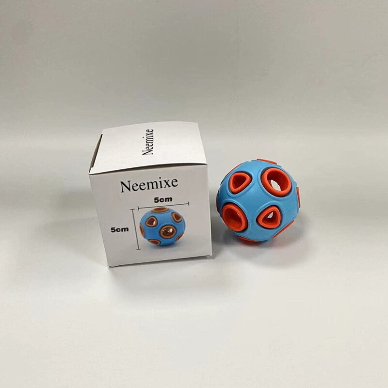 Игрушки для домашних животных Neemixe, шарик для собаки, резиновая эластичная игрушка для щенка, скрипучий мяч интерактивная игрушка для собак