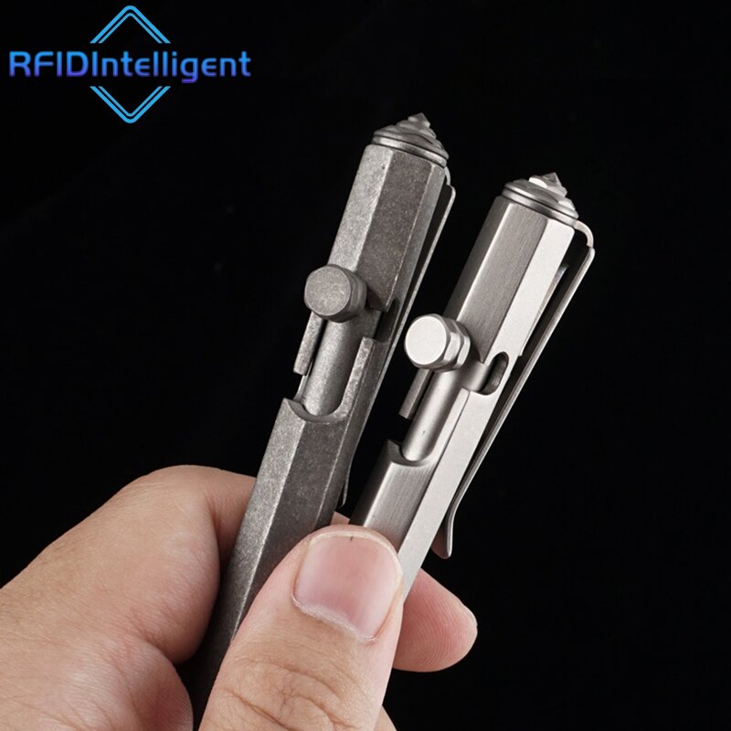 Multi-fungsi Titanium pena taktis Gel tinta pulpen pena pertahanan diri alat menulis Darurat kaca Breaker perlengkapan bertahan hidup