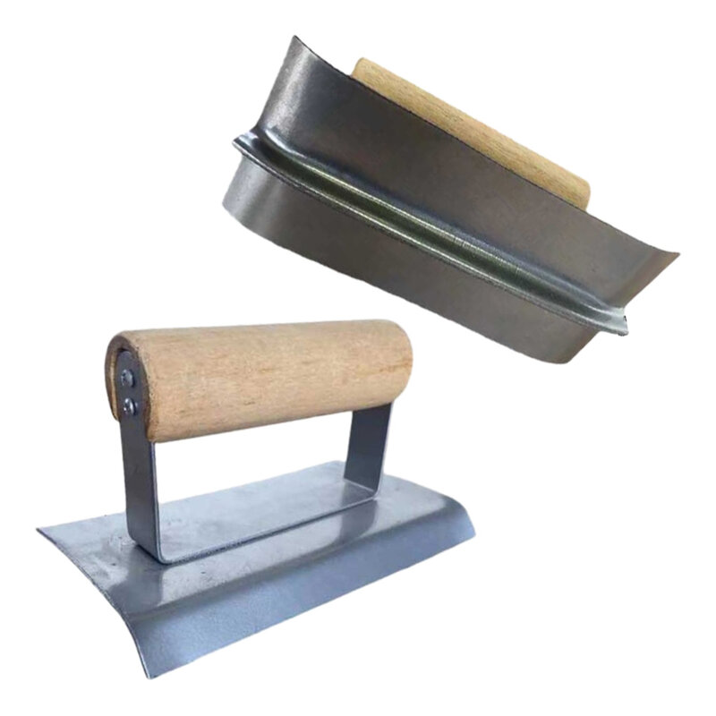 Угловой шпатель для бетона, ручной мастерок, инструмент для бетона, штукатурный Мастерок с рукояткой, инструмент для ремонта стен