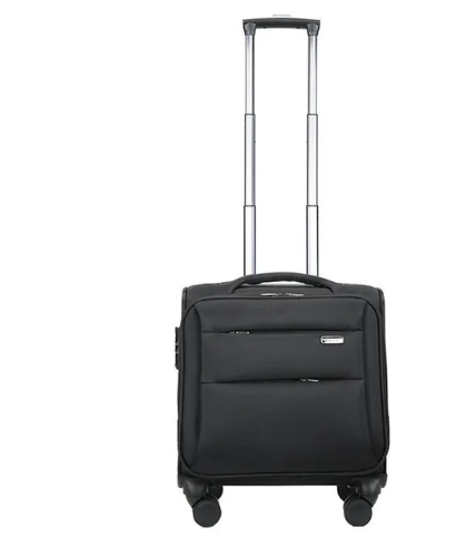 Дизайнерский чемодан Belbello на колесиках для мужчин и женщин, стильная тележка на колесиках из ткани Оксфорд, для путешествий, для ручной клади, 18 дюймов