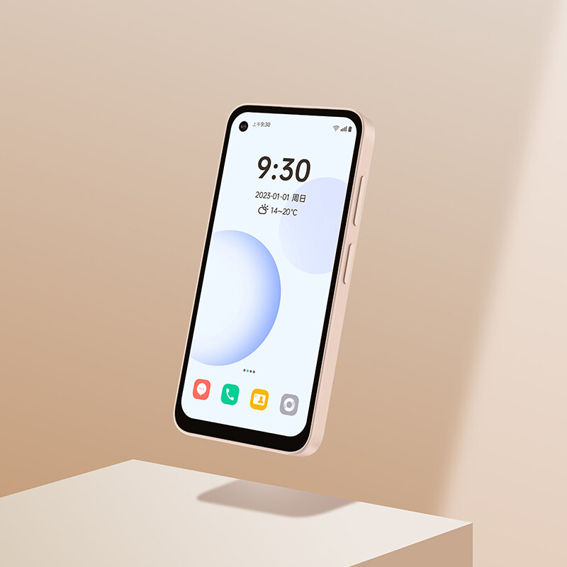 Qin 3อัลตร้า Google Play Store โทรศัพท์แอนดรอยด์12 MTK G99 5.02นิ้ว8GB 256GB สมาร์ทโฟนขนาดเล็กหลายภาษา
