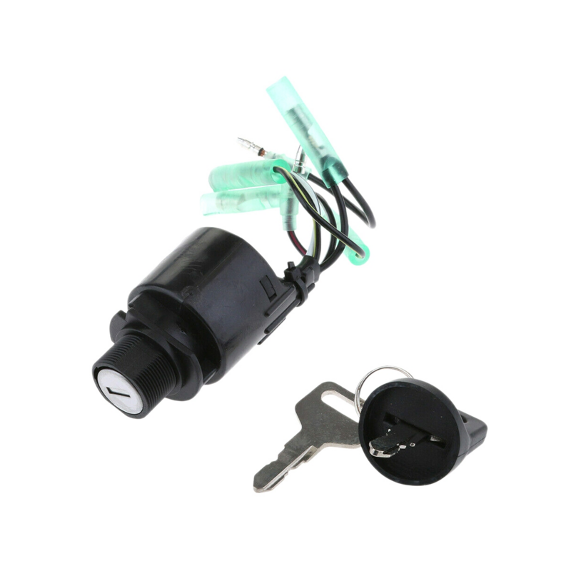 35100-ZV5-013 Ignition Switch Assembly with Key Replacement Fit for Honda Outboard
