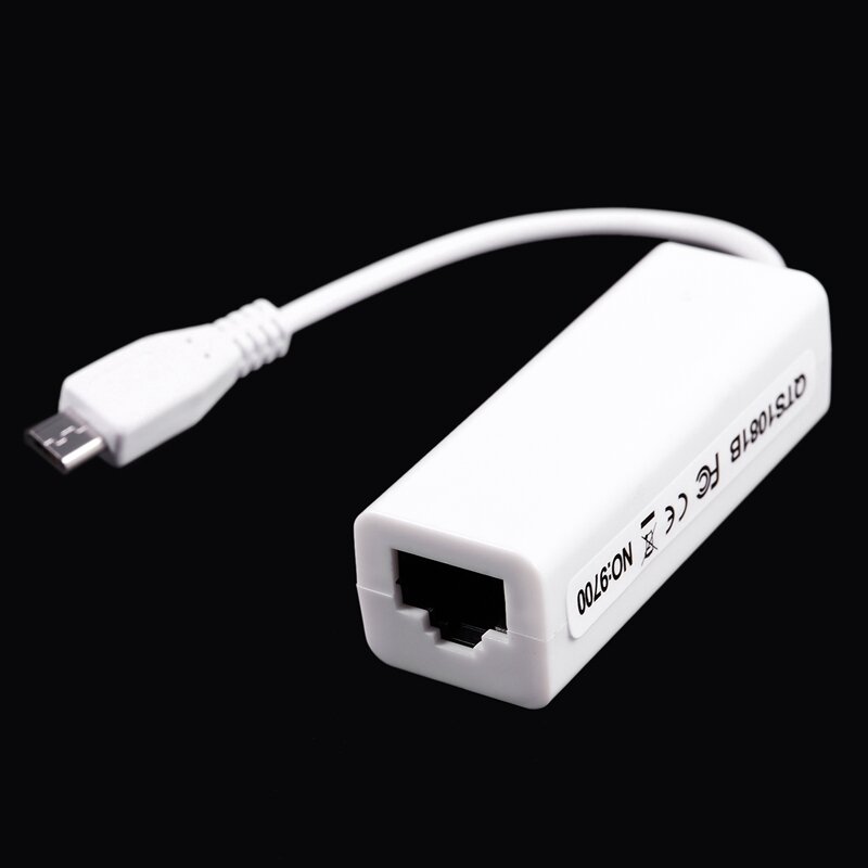 3x Mini USB 5 Pin 10/100 MBit/s RJ45 LAN Ethernet Adapter für Tablet PC