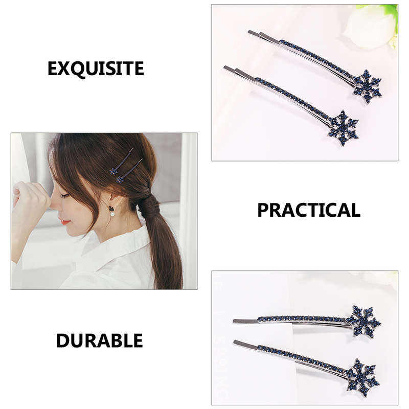 Hair Jewelry Clips for Women Barrettes Decorative Christmas Womens Hair Clips Clips Accessories Wedding Decorations