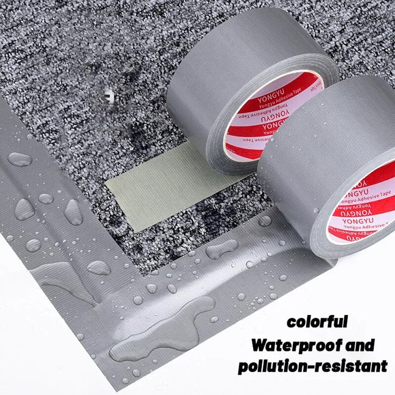 10m thickening Waterproof windproof Silver gray single-sided repair wear-resistant tape Industrial Adhesive Tape Repair Bundles