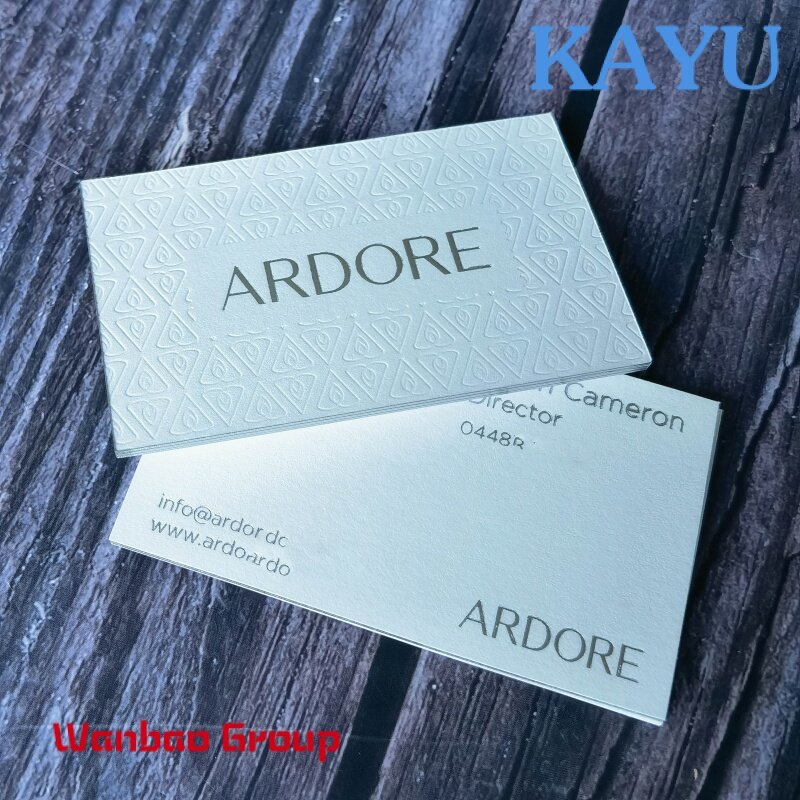 Custom  China luxury Customized Embossed Business card printing