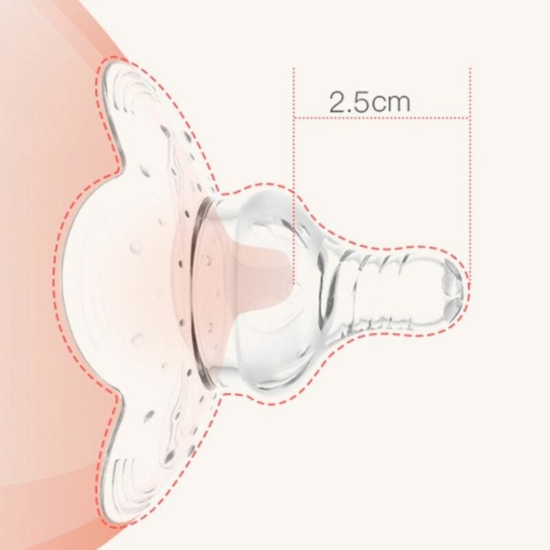 Prevent Biting Cross-milk Hole Spiral mechanics Nipple Protector Feeding Breast Pad Breastfeeding Shields Women Milk Extractor
