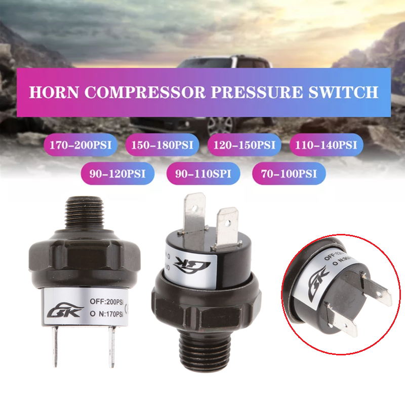 Luftdruck Schalter, Luft Kompressor Druck Control Switch Ventil Heavy Duty für 12 Volt Zug Air Horn