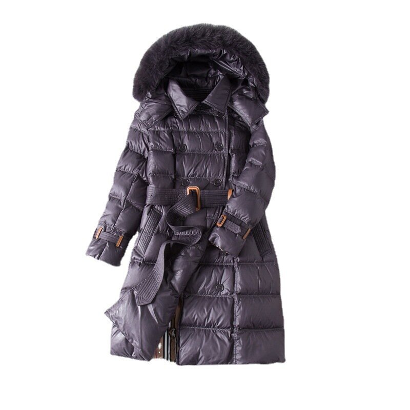 GGD – manteaux de luxe en duvet de canard blanc pour femmes, 28-57, hiver 2022, nouvelle mode X-LONG