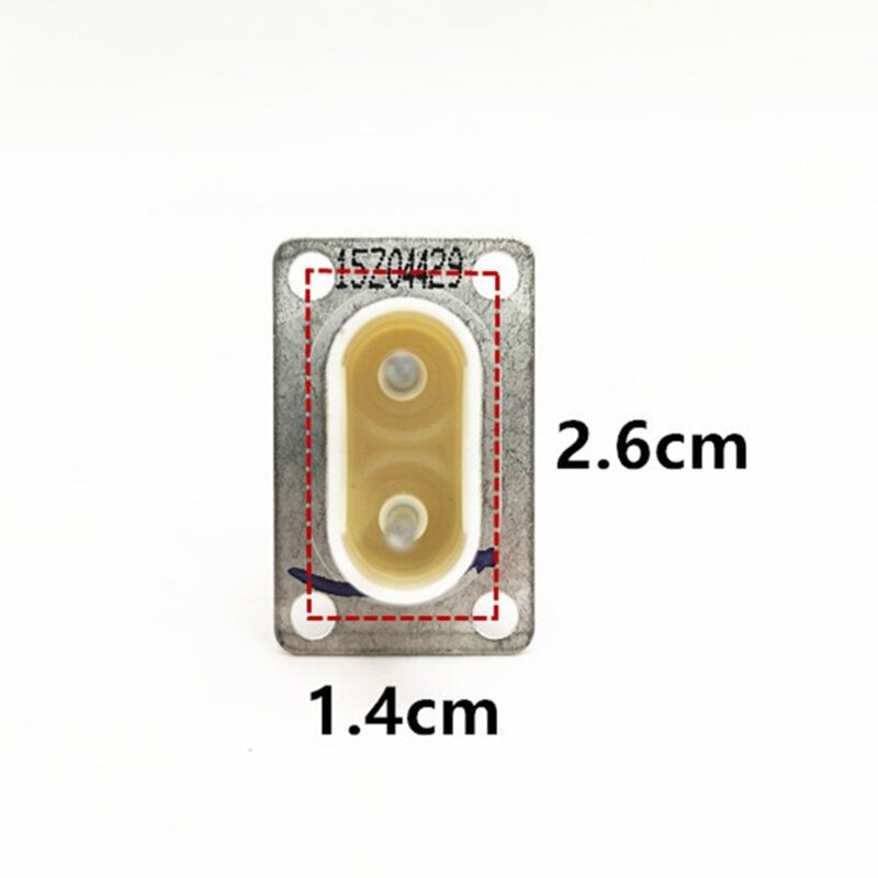 M2EE 내구성 전자 레인지 예비 부품 10개 팩 핀 소켓 전자 레인지 마그네트론 플러그 플라스틱 전자 레인지 부품