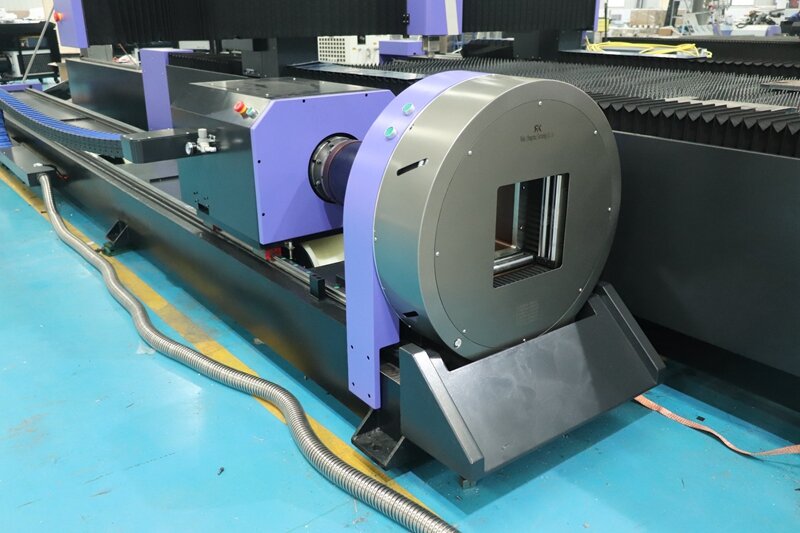 Máquina de corte a laser de fibra de mesa, 1500 3000 Watt 1530, para alumínio, aço, fonte WSX Raycus