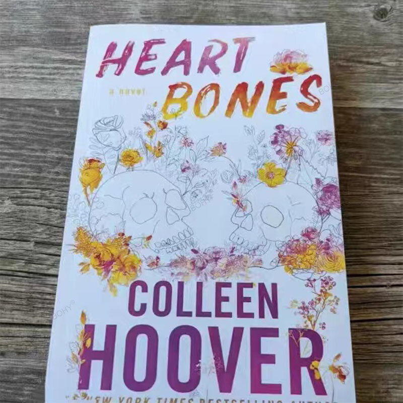 Heart Bones A Novel de Colleen Hoover New York Times, libro de Paperback superventas