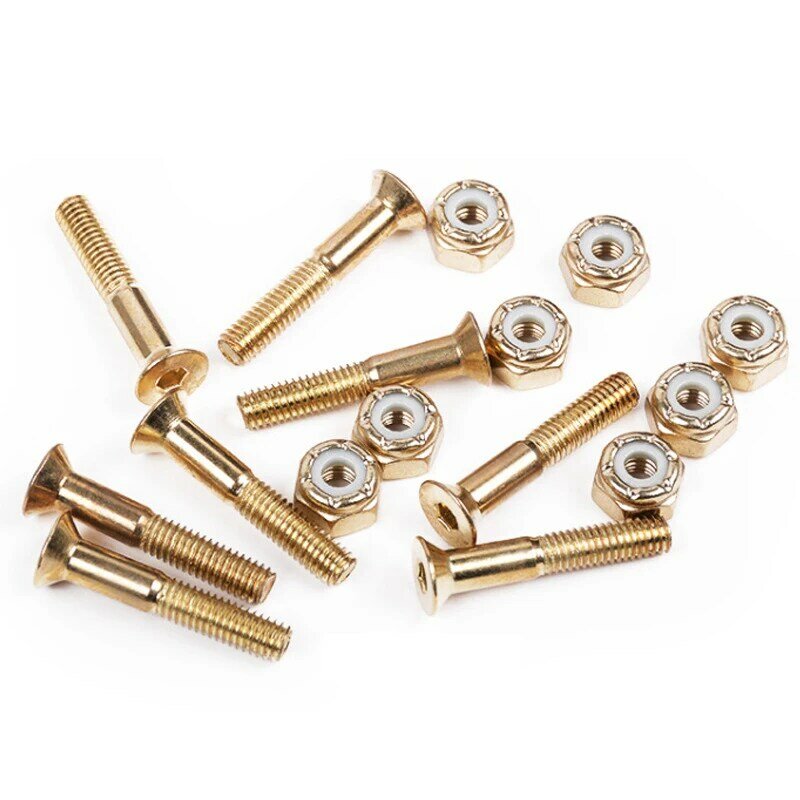 Set Screws Bolts Replacement Skateboard Tool 16pcs 25mm 28mm 30mm Accessories Four-wheeled M5 Durable Practical