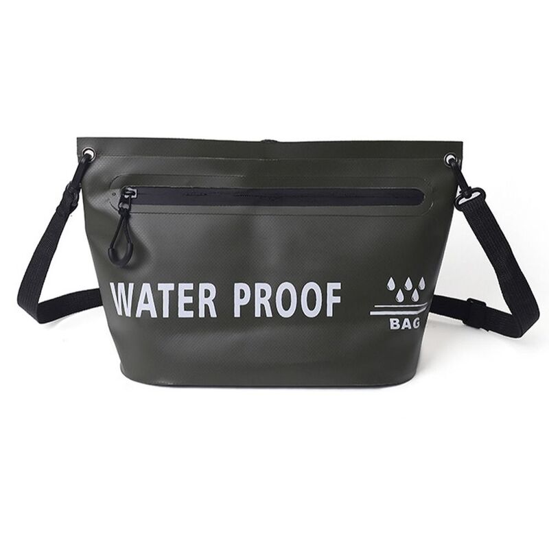 Sacos Crossbody impermeáveis, saco seco, saco da cintura, tamanho de corpo pequeno, selagem impermeável, forte, natação, rio, 5L