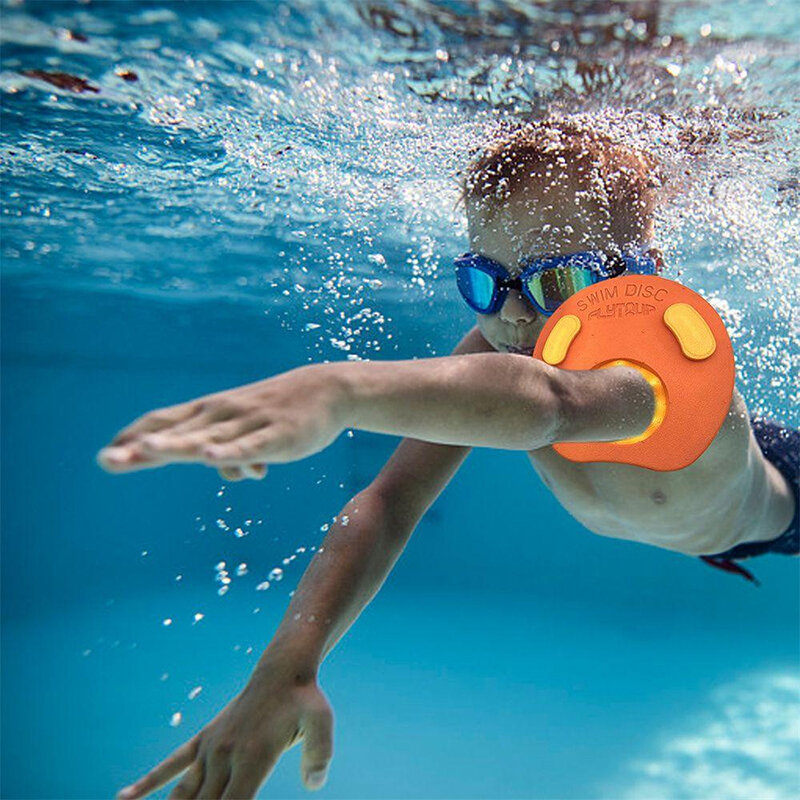 6 sztuk/zestaw pływających krążków pływających EVA piankowe pływające rękawy pływak nadmuchiwany kółka do ćwiczeń pływackich dla dzieci