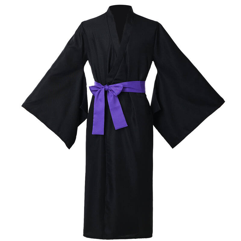 남녀공용 긴 기모노 로브, 일본 전통 의상, 유카타 홈웨어 잠옷, 나가주반 속옷, 통기성