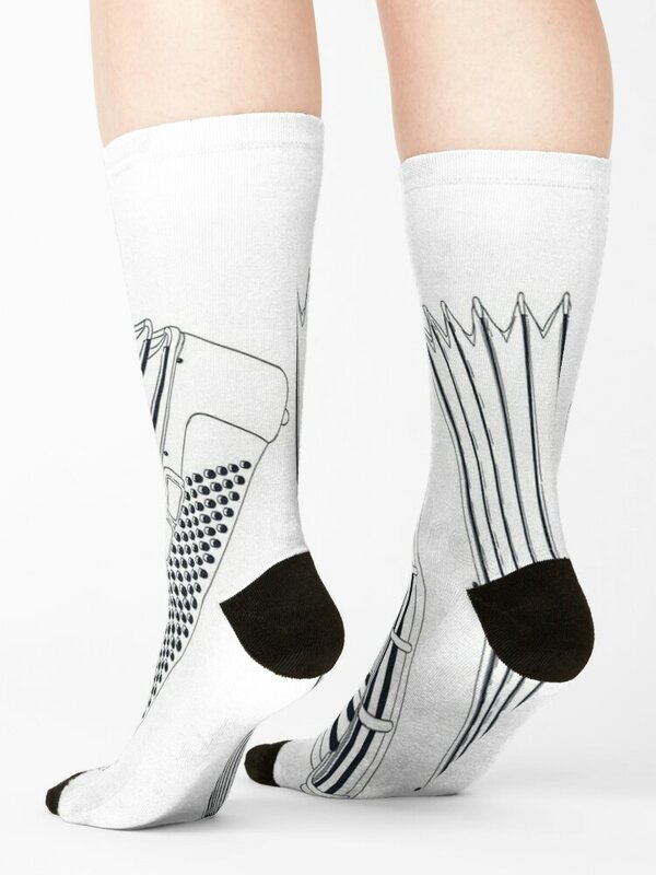 Носки «гармошка», женские Хоккейные носки для мальчиков