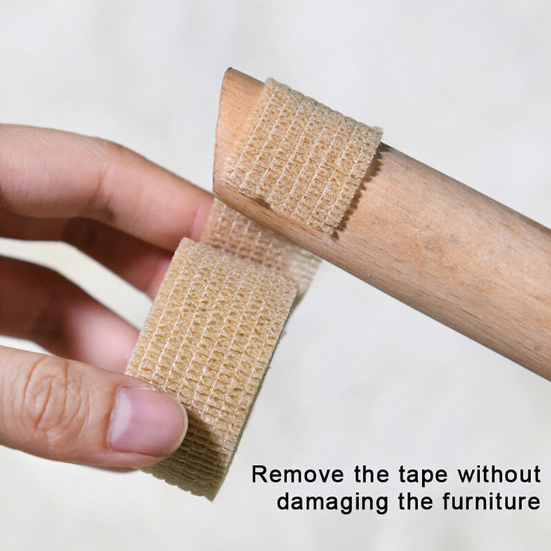 Sarung kaki kursi berperekat pelindung lantai, Pelindung kaki kursi dan meja tahan aus antiselip dapat digunakan kembali