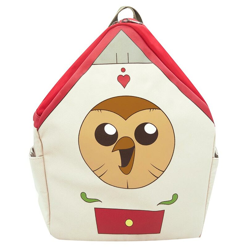 Mochila de lona con capucha de Anime The Owl Cos House para niños, bolsos escolares, bolso de hombro, bolso de mensajero cruzado, regalos