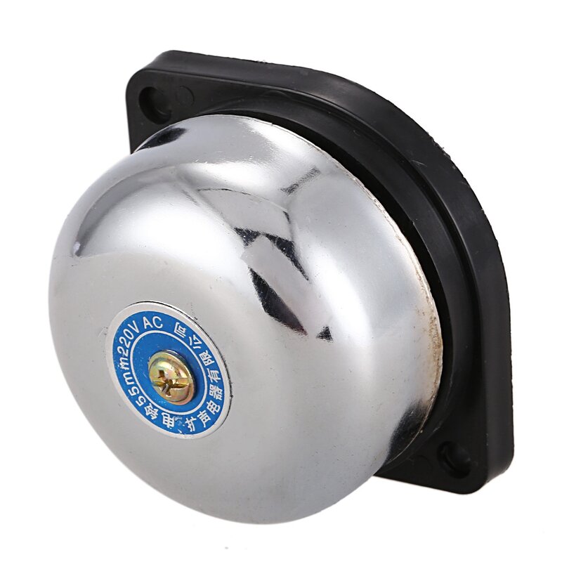 Bel Gong elektrik Alarm api Diameter 55mm, bel Gong AC 220V