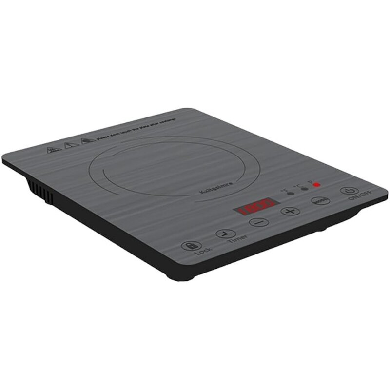 1800W Electric Induction Burner Cooktop with Child Safty Lock, 17 Power Levels 21 Temperature Setting, 3 Hours Timer