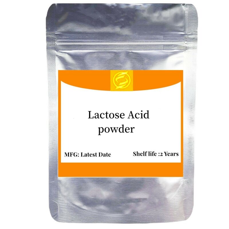 Polvo de ácido de lactosa para el cuidado de la piel, ácido lactobiónico, cosméticos, materia prima, gran oferta